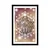Plakat s paspartujem očarljiva Mandala - 40x60 silver