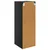 Ormar za Zid Crni hrast 35 x 37 x 102 cm Konstruirano drvo