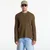 Pulover MM6 Crewneck Khaki/ Black Print L