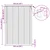 Venecijanska roleta Bijeli 213 x 150 cm 25 mm PVC