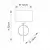 Endon 95218 - Zidna lampa 1xE27/10W/230V plava/mesing