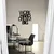 Wallity Zidna dekoracija Work Hard Dream Big Metal Decor, 65 x 70 cm, Crna
