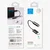 Joyroom Ben Series adapter 3.5 mm jack/USB-C, črna