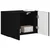 TV zidni ormar Zidne Crna 59,5 x 31 x 40 cm Konstruirano drvo