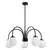 Opviq Luster Sferis-13935, 70cm, IP20, Crno-beli