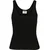 Womens Organic Basic Tank Top 2 Pack - Black + White