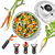 Vrtavka za solato GOOD GRIPS 4,7 l, bela, plastika, OXO