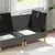 Modularni set sofe sa skladištem 3 pcs Tamnosiva Tkanina