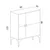 HANAH HOME Komoda Moon