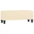 Klupa krem 100 x 35 x 41 cm od tkanine