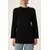Trendyol Modest Ženska majica Tctss25Rt00000, Crna