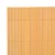 Vidaxl Dvostranska vrtna ograja PVC 90x300 cm rumena