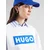 HUGO Majica Classic modra/bela