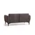 Atelier del Sofa Dvosed Belissimo 180x67x95cm Tamnosivi