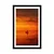 Plakat s paspartujem samotna barčica na širnem morju - 60x90 no frame