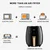 Air Fryer Silver Crest 6L-2400W