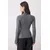 Trendyol Milla ženska bluza Twoaw26Bz00178, Antracit-Siva