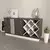 Hanah Home Komoda Luna, 70x40x148 cm, Crna