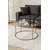 Hanah Home Klub sto Berlin 15x45x15cm Zlatni