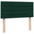Vidaxl Box spring postelja z vzmetnico temno zelena 80x220 cm žamet