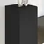 TV zidni ormar Zidne Crna 30 x 31 x 100 cm Konstruirano drvo