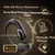 Sansui Bluetooth slušalice W130, Crne