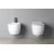 SENTIMENTI Stenski viseči bidet 36x51 cm - Bela - 36,3x51 cm - Isvea - 24 - Keramika - Classic - 363 - 510 - 14