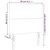 Vidaxl Vzglavje postelje modro 90x5x118/128 cm blago