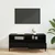 TV ormar Crni hrast 100 x 34,5 x 44,5 cm Obrađeno drvo i čelik