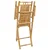 Sklopive vrtne stolice 4 kom 53 x 66 x 99 cm od bambusa
