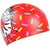 Mad wave zebra swim cap junior red
