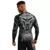 Venum Kompresiona majica Rashguard Gladiator 5.0, Dugi rukav, Crno-srebrna
