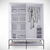 HANAH HOME Ormar Martin Surgulu 150 White