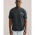 WE Fashion Majica temno zelena/bela