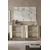 Hanah Home komoda Nota 150, 150 cm, hrast Sapphire / bela / zlatna