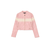 Cropp - Bajkerska jakna od veštačke kože - pink