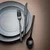 Set pribora 24 kos — Living PVD mat črna - 133838
