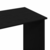 Radni stol crni 80 x 40 x 75 cm od iverice