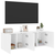 Zidni TV ormarići 2 kom bijeli 60 x30 x 41 cm