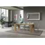 Ityhome Ityhome 90 x 77 konzolna miza rjava, (20848022)
