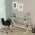 Hanah Home Radni sto Lungo, 140x73x60 cm, Svetla hrast