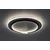 Rabalux Plafonjera Niloo, LED, 40W, 4000K, ?48cm, Crno-bela