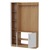 HANAH HOME Naturel Teak White