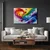 Slika barvna glasbena harmonija - 40x30