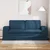 Vidaxl Kavč Modra 182 x 80 x 82 cm blago
