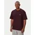 adidas Majica Trefoil Essentials Loose KV3139 Bordo rdeča Regular Fit