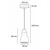 Opviq Luster Swis, 1 x GU 10, Max 10W, Krem