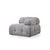 Atelier del Sofa Ugaona garnitura Petite, 290x160 cm, Svetlosiva