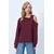 Trend Alacati Stili Ženska bluza Alc-X14574, Bordo