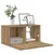 Set TV komoda Zidne Smeđa 60 x 30 x 30 cm Konstruirano drvo